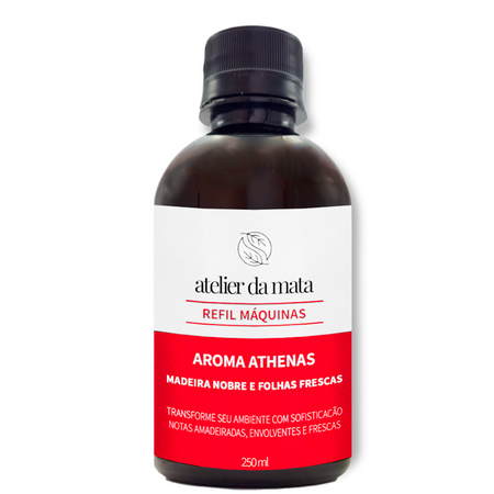 Refil para Máquinas de Aromatização 250 ml - Aroma Athenas